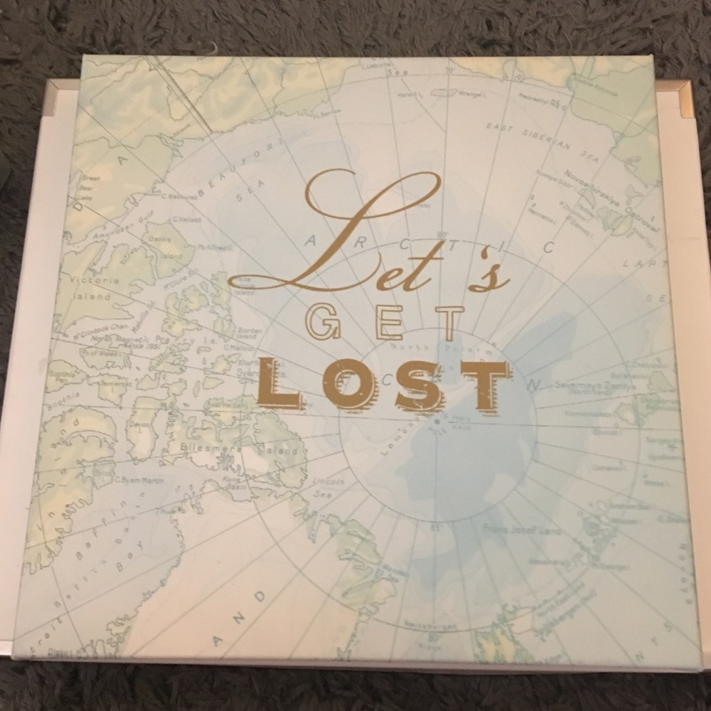 Vintage decorative canvas